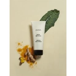 Superfood Renewal Body Peeling Kale & Turmeric De Ahava -Soldes Soins Et Beauté Ahava Superfood Kale Turmeric Renewal Body Peeling 93316x3 3