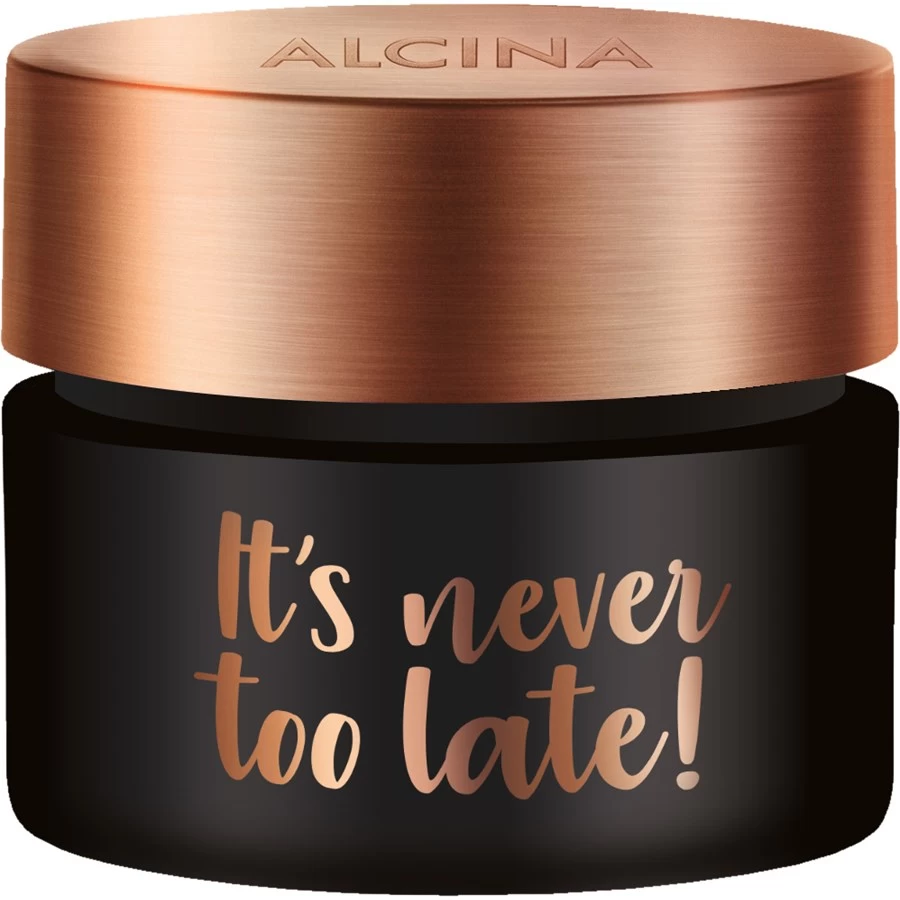 It's Never Too Late It's Never Too Late! It's Never Too Late! De ALCINA 1 It's Never Too Late It's Never Too Late! It's Never Too Late! De ALCINA