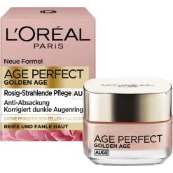 Soin Pour Les Yeux Soin Contour Des Yeux Golden Age Rosé De L’Oréal Paris -Soldes Soins Et Beauté LOreal Paris Augenpflege Golden Age Rose Augenpflege 99343x2 6