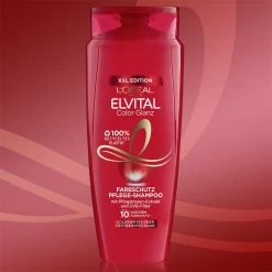 Elvital Shampoing Hydratant Color Vive De L’Oréal Paris -Soldes Soins Et Beauté LOreal Paris Elvital Color Glanz Farbschutz Pflege Shampoo 99405x3 9