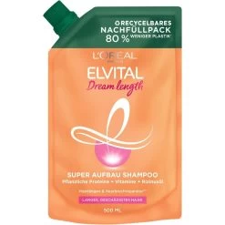 Elvital Shampoing Reconstructeur Dream Long De L’Oréal Paris -Soldes Soins Et Beauté LOreal Paris Elvital Dream Length Super Aufbau Shampoo 99401x3 3