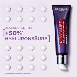 Soin Hydratant Crème Yeux & Visage Filler De L’Oréal Paris -Soldes Soins Et Beauté LOreal Paris Feuchtigkeitspflege Filler Augen Gesichtcreme 99351x2 4
