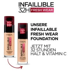 Foundation Infaillible 32H Fresh Wear De L’Oréal Paris -Soldes Soins Et Beauté LOreal Paris Foundation Infaillible 32H Fresh Wear 108964x4 53