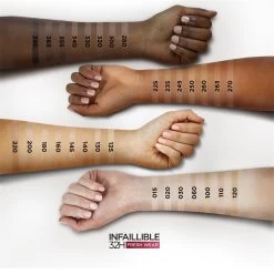 Foundation Infaillible 32H Fresh Wear De L’Oréal Paris -Soldes Soins Et Beauté LOreal Paris Foundation Infaillible 32H Fresh Wear 108964x5 54