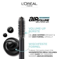 Mascara Air Volume Mega Mascara Waterproof De L’Oréal Paris -Soldes Soins Et Beauté LOreal Paris Mascara Air Volume Mega Mascara Waterproof 99318x4 15