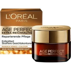 Day & Night Soin De Jour Ultra-nourrissant Et Réparateur De L’Oréal Paris -Soldes Soins Et Beauté LOreal Paris Tag Nacht Extra Reichhaltig Reparierende Tagespflege 99360x3 6