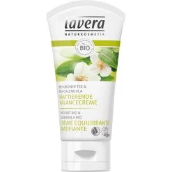 Soin De Jour Crème équilibrante Au Thé Vert Thé Vert Bio & Calendula Bio De Lavera