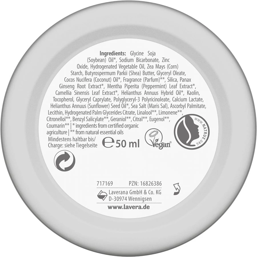 Déodorants Deodorant Creme Natural & Strong De Lavera 3 Déodorants Deodorant Creme Natural & Strong De Lavera – Image 3