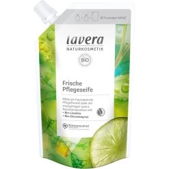Soin Des Mains Liquid Soap Citron & Citronnelle De Lavera -Soldes Soins Et Beauté Lavera Handpflege Limette Zitronengras Fluessigseife 101582x2 2