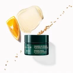 Nuxe Bio Radiance Detox Mask Graines De Sésame & Extrait D'agrumes De Nuxe -Soldes Soins Et Beauté Nuxe Nuxe Bio Sesame Seeds Citrus Extract Radiance Detox Mask 96941x2 2