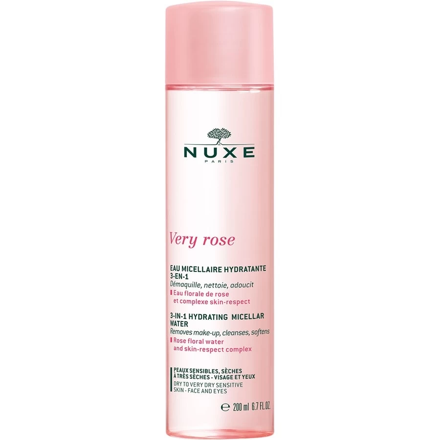 Very Rose 3-in-1 Hydrating Micellar Water Very Rose De Nuxe 1 Very Rose 3-in-1 Hydrating Micellar Water Very Rose De Nuxe