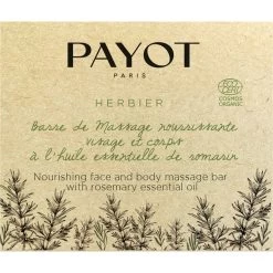 Herbier Barre De Massage Nourrissante Visage Et Corps à L'Huile Essentielle De Romarin De Payot