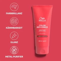 Color Brilliance Vibrant Color Conditioner Coarse Hair De Wella 10 Color Brilliance Vibrant Color Conditioner Coarse Hair De Wella -Soldes Soins Et Beauté Wella Color Brilliance Vibrant Color Conditioner Coarse Hair 75456x4 15