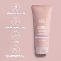 Color Recharge Color Refreshing Conditioner Cool Blonde Blonde Recharge De Wella 10 Color Recharge Color Refreshing Conditioner Cool Blonde Blonde Recharge De Wella -Soldes Soins Et Beauté Wella Color Recharge Blonde Recharge Color Refreshing Conditioner Cool Blonde 75439x4 5