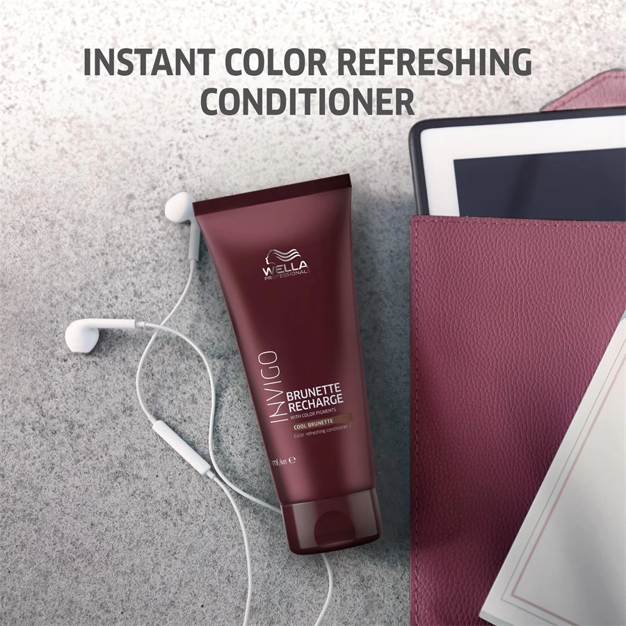 Color Recharge Color Refreshing Conditioner Cool Brunette Brunette Recharge De Wella 3 Color Recharge Color Refreshing Conditioner Cool Brunette Brunette Recharge De Wella – Image 3