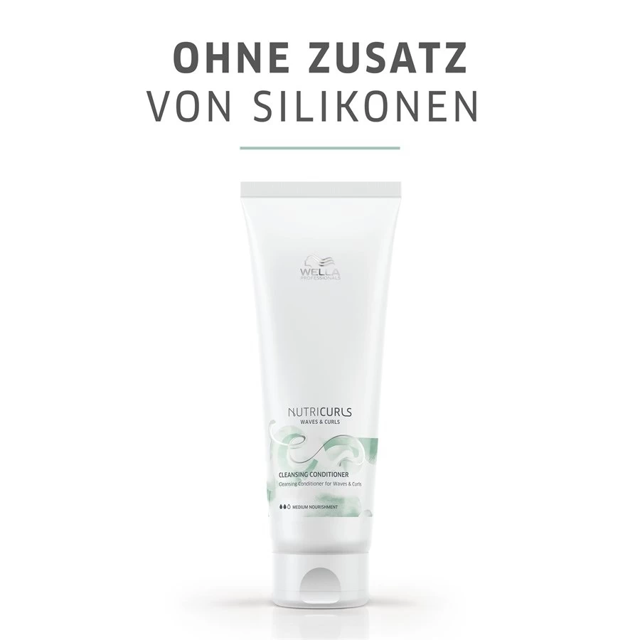 Nutricurls Cleansing Conditioner De Wella 3 Nutricurls Cleansing Conditioner De Wella – Image 3