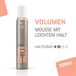 Volume Natural Volume Styling Mousse De Wella -Soldes Soins Et Beauté Wella Volume Natural Volume Styling Mousse 51766x3 5